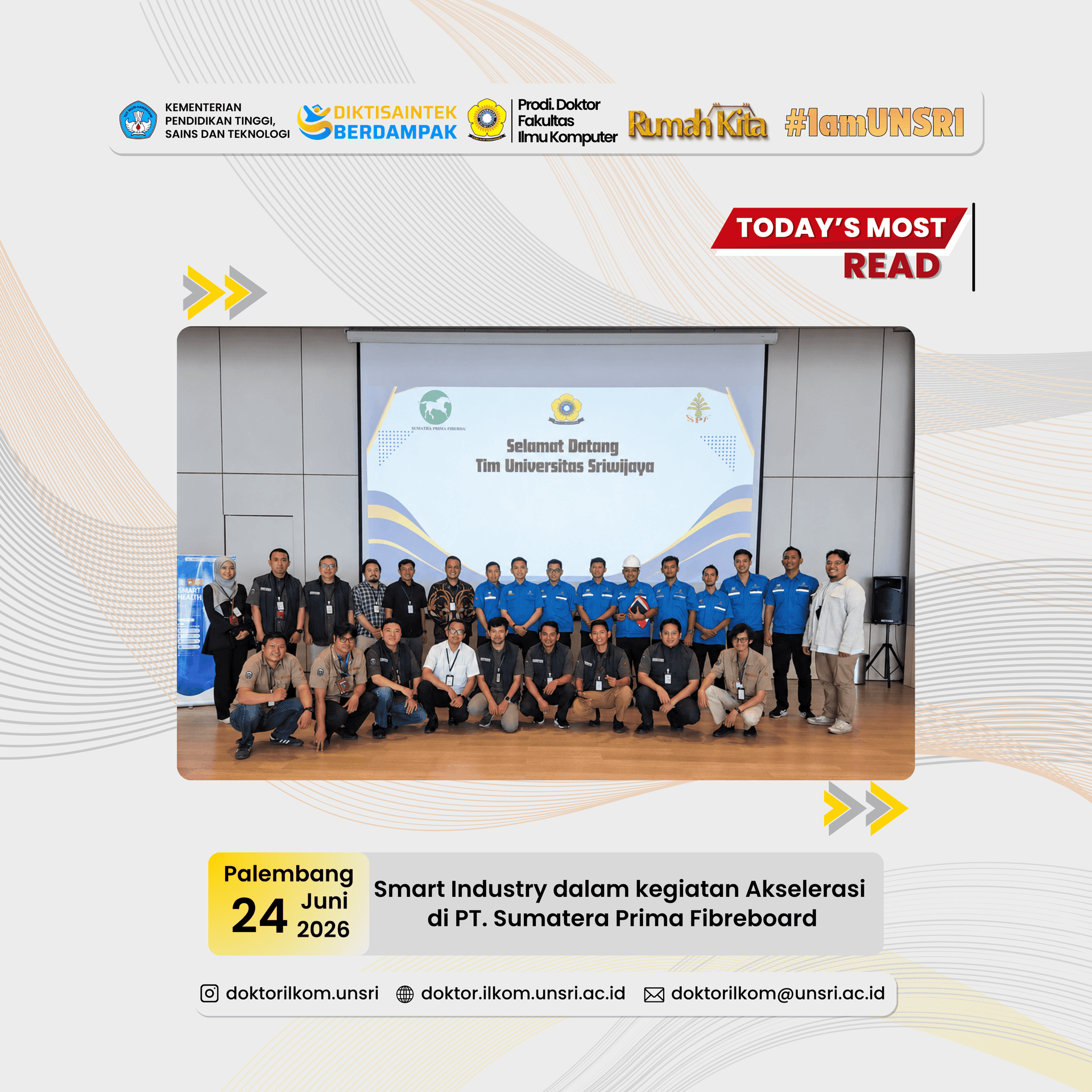 Smart Industry as Part of the Acceleration Program at PT. Sumatera Prima Fibreboard